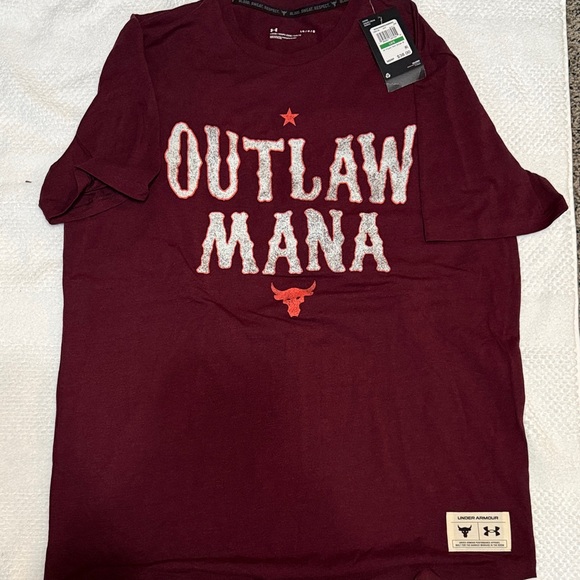 Under Armour Other - Under Armour Men's Burgundy Outlaw Mana Tee